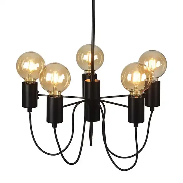 Tala 5 Light Chrome Pendant Light