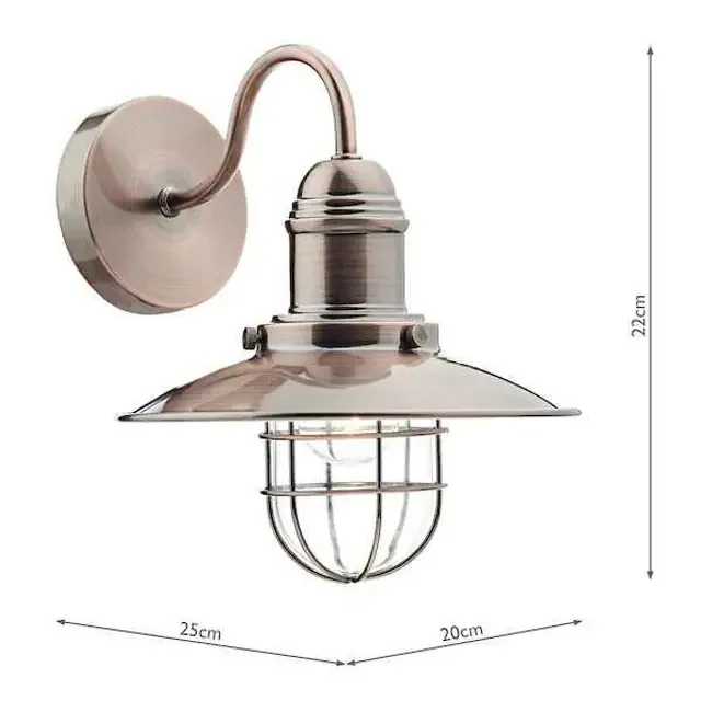 Terrace Copper Single Wall Light