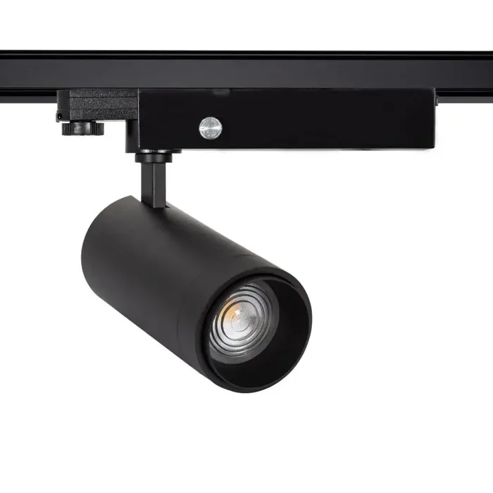 Three Circuit 15-60Âº Multiangle 40W Warm White LED Track Light Wolf – Black – Online Lighting