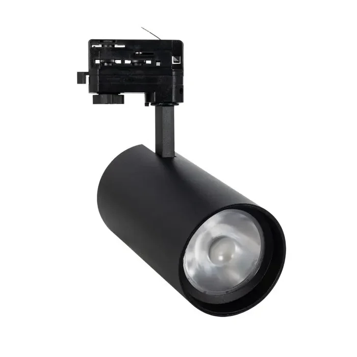 Three Circuit 40W Colour Selectable CCT LED Track Light New d‘Angelo CRI90 Beam 15Âº LIFUD – Black – Online Lighting