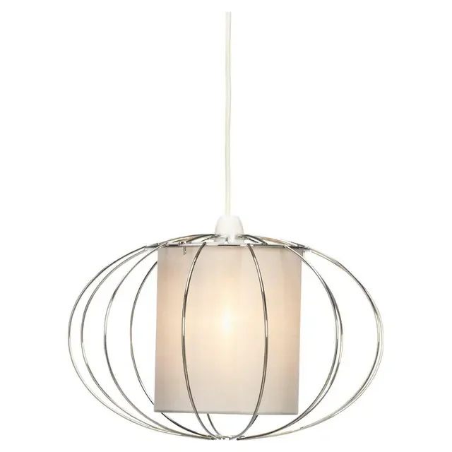 Tigris Chrome Non Electric Easy Fit Pendant Light