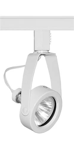 TL296WH Trac 12 Open Back Gimbal 50W MR16 Bulb, White Color