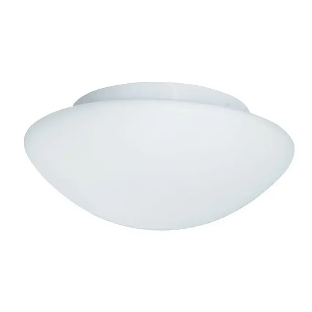 Tokyo Opal Glass 23cm IP44 Bathroom Flush Ceiling Light