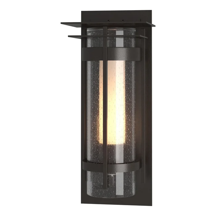 Torch One Light Outdoor Wall Sconce in Coastal Oil Rubbed Bronze (39|305997-SKT-14-ZS0655)