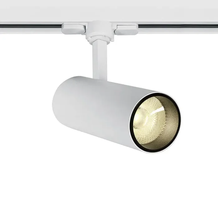 Trail 10W Warm White LED 3 Circuit Track Light – White – Online Lighting