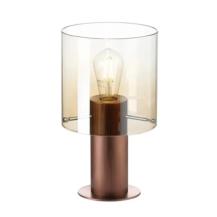 Travis Mocha Table Lamp