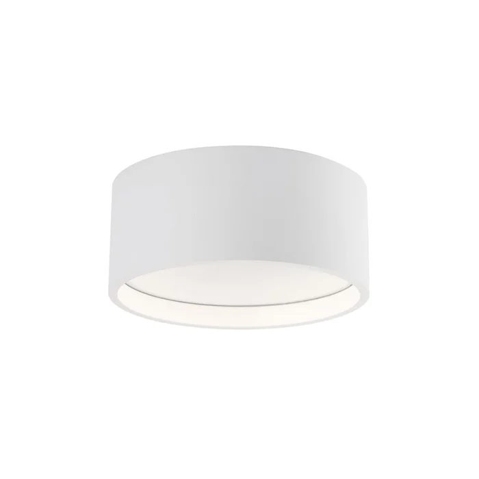 Trenton White Flush Mount by Kuzco