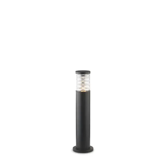 Tronco PT1 Black with Glass Diffuser 60cm IP44 Bollard