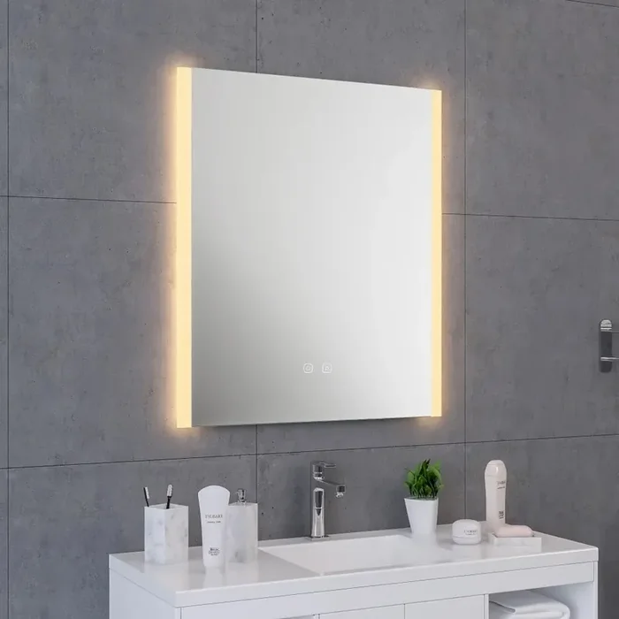 Tunable LED Bathroom Mirror with Shaver Socket (1356PORSY9062)