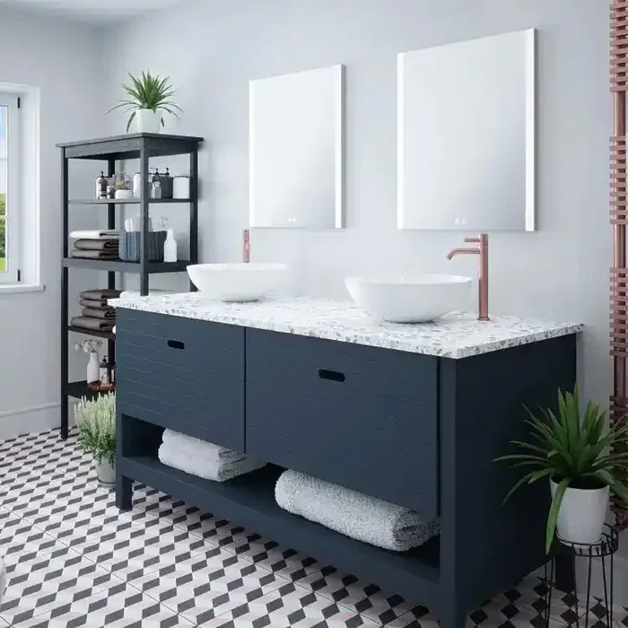 Tunable LED Mirror with Bluetooth Speaker 500 x 700 mm (1356WINSY9049SP)