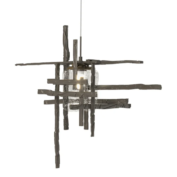 Tura One Light Mini Pendant in Dark Smoke (39|161184-SKT-STND-07-II0728)