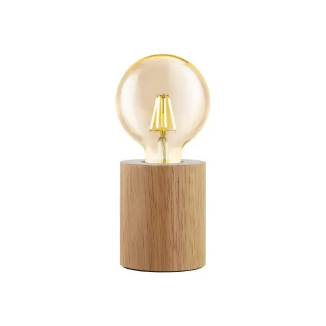 Turialdo Brown Wooden Table Lamp