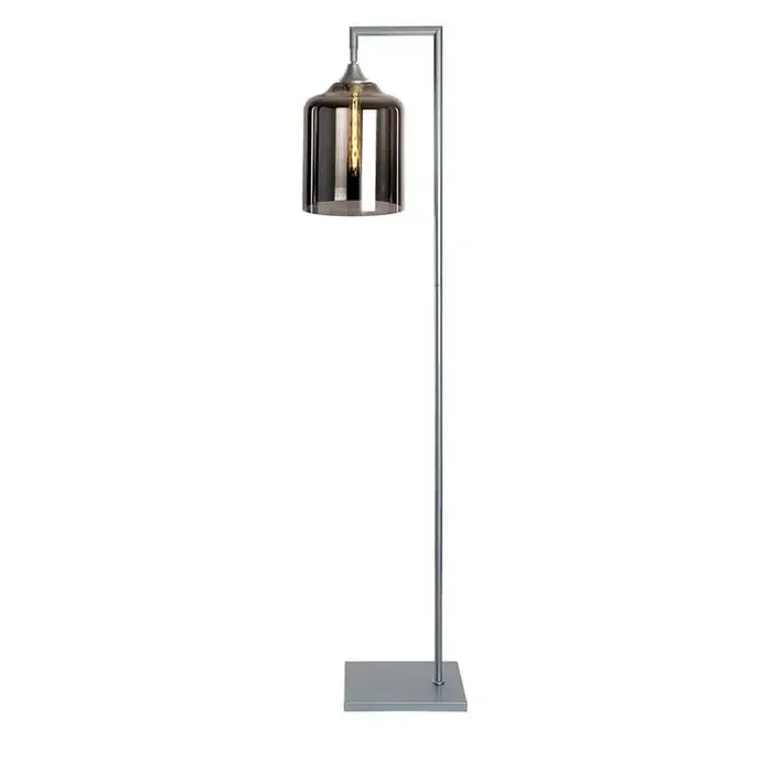 Turo Silver Floor Lamp Wide
