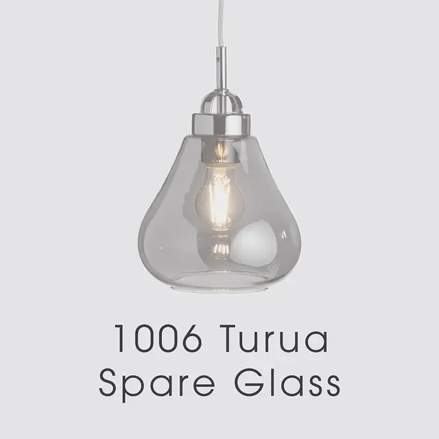 Turua Transparent 18.5cm Glass Only