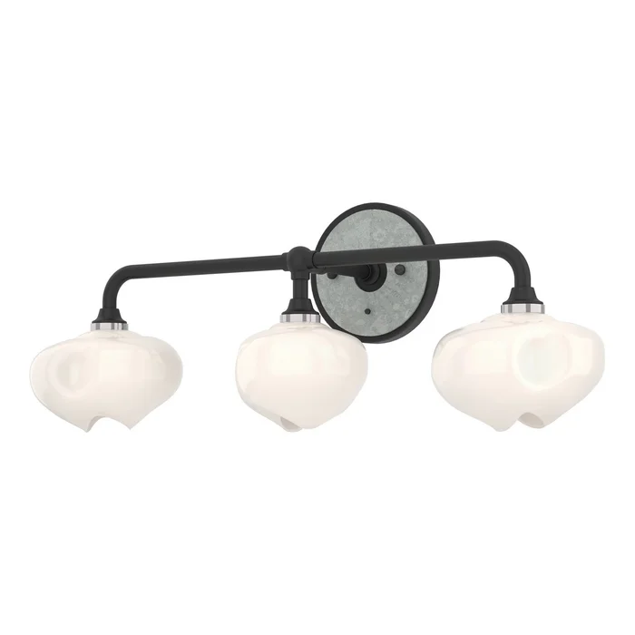 Ume Three Light Bath Sconce in Black (39|201342-SKT-10-82-FD0710)