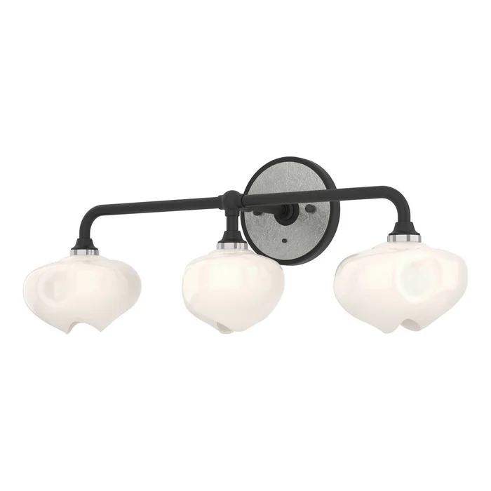 Ume Three Light Bath Sconce in Black (39|201342-SKT-10-85-FD0710)