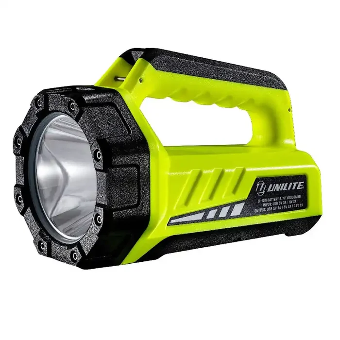 Unilite L-1800 LED USB Rechargeable Dual Beam Industrial Lantern Torch Light 1800 Lumen