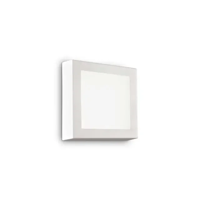 Union PL1 White with Opal Diffuser Square Ceiling or Wall Light