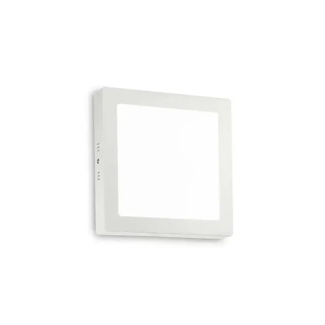 Universal PL White Square with Acrylic Diffuser 22cm Ceiling or Wall Light