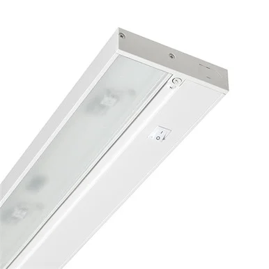 UPLED09-WH Under Cabinet LED UPLED09-WH 9″ 2-Lamp Pro Dimmable Fixture, 3.2W, 150 Lum, White Finish
