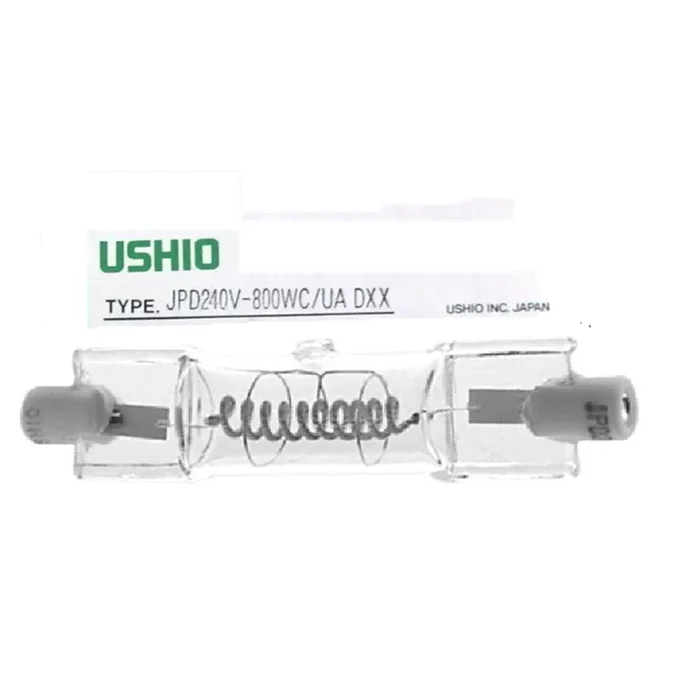 Ushio JPD240V-800WC DDX 800W 240V R7S-18 Base