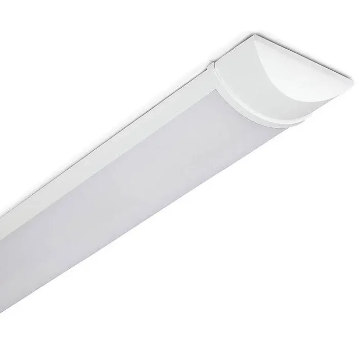 V-Tac 40W Daylight Samsung Chip LED Batten – 4ft Single – Online Lighting