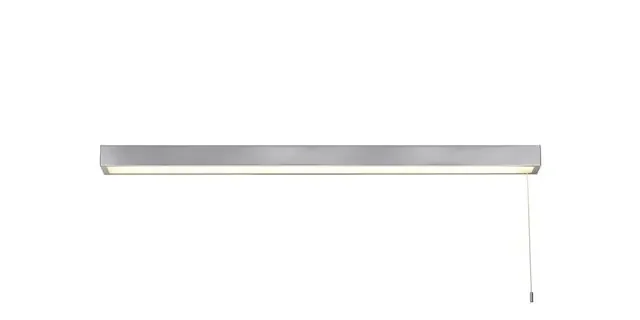 Venti Polished Chrome with Frosted Acrylic Diffuser LED IP44 Bathroom Wall Light