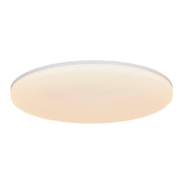 Vic White 29cm 3000K IP40 LED Flush Ceiling Light
