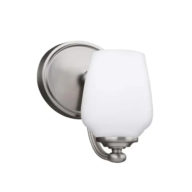 Vintner Satin Nickel Wall Light