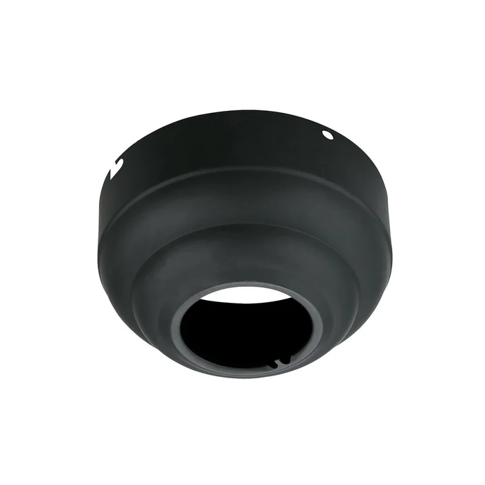 Visual Comfort Fan MC95BK Universal Canopy Kit Slope Ceiling Adapter, Matte Black