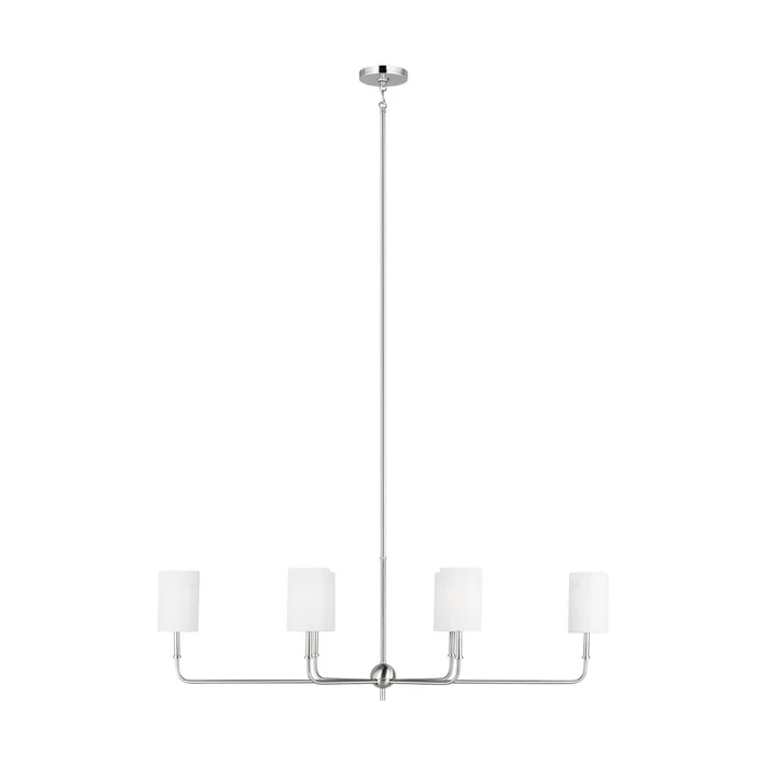 Visual Comfort Studio 3609306EN-962 Foxdale LED Chandelier, Brushed Nickel