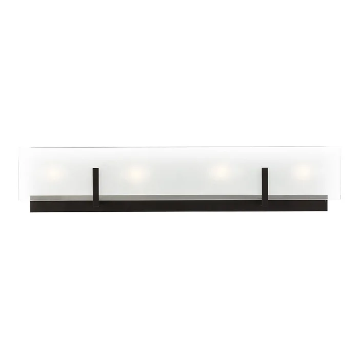 Visual Comfort Studio 4430804EN-112 Syll Four Light Wall / Bath, Midnight Black