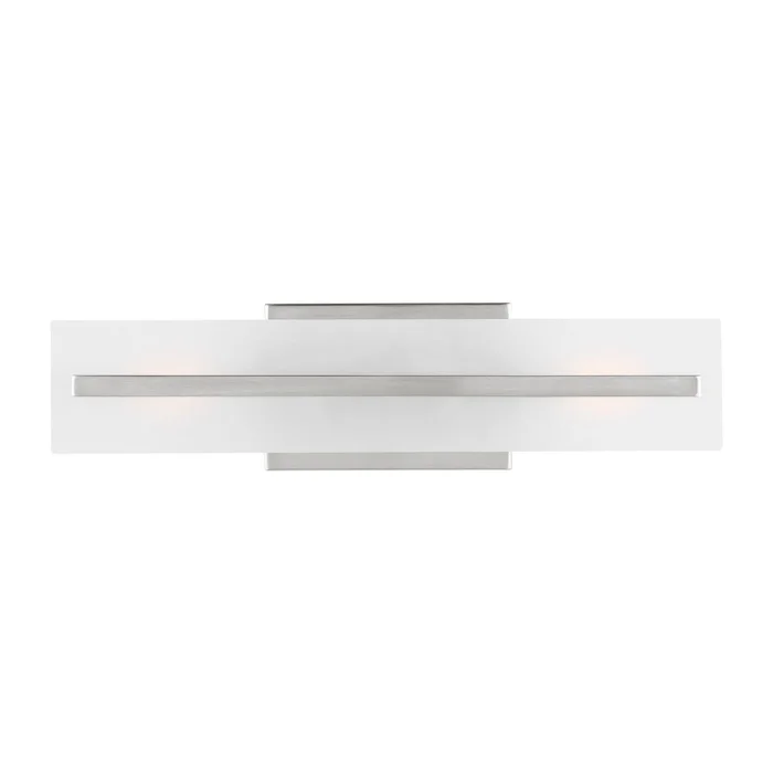 Visual Comfort Studio 4454302EN3-962 Dex LED Bath Wall Sconce, Brushed Nickel