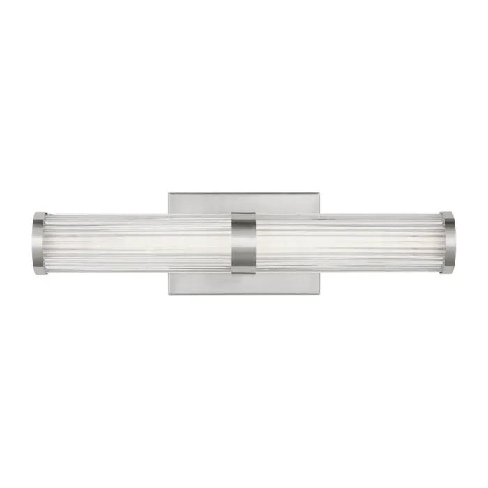 Visual Comfort Studio 4459293S-962 Syden LED Bath Wall Sconce, Brushed Nickel