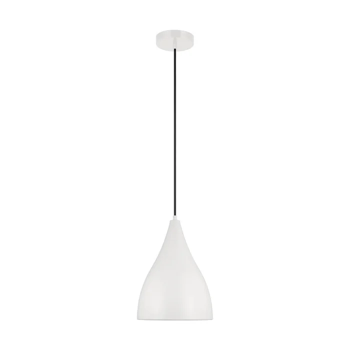 Visual Comfort Studio 6545301EN3-115 Oden LED Pendant, Matte White