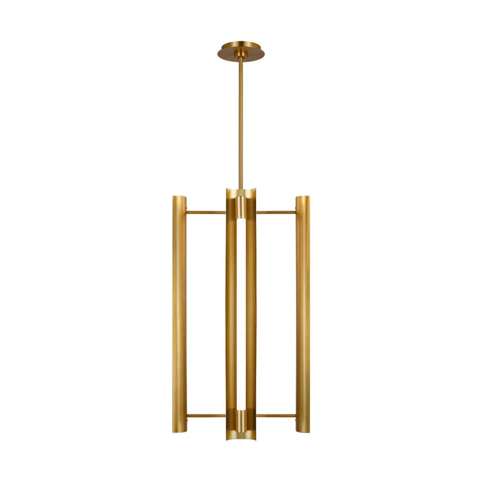 Visual Comfort Studio KP1104BBS Carson LED Pendant, Burnished Brass