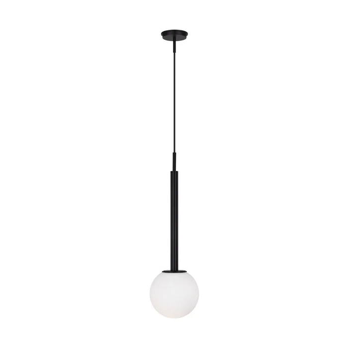 Visual Comfort Studio KP1141MBK Nodes One Light Pendant, Midnight Black