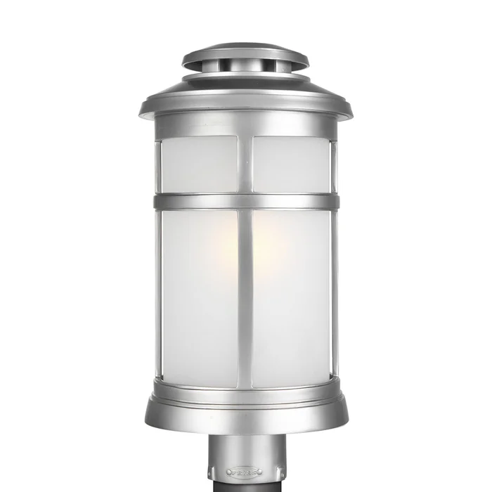 Visual Comfort Studio OL14307PBS Newport One Light Post Lantern, Painted Brushed Steel