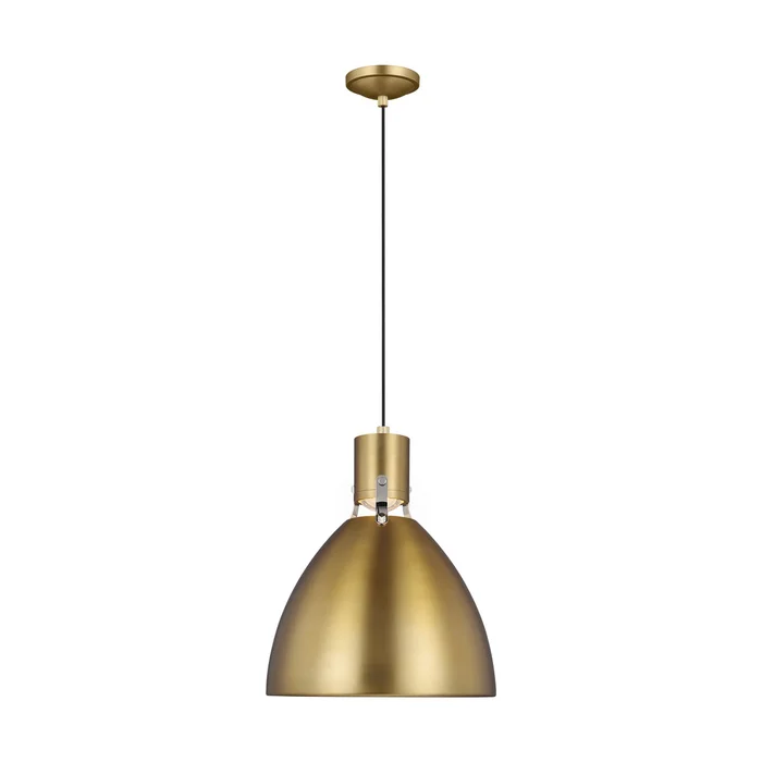 Visual Comfort Studio P1442BBS-L1 Brynne LED Pendant, Burnished Brass
