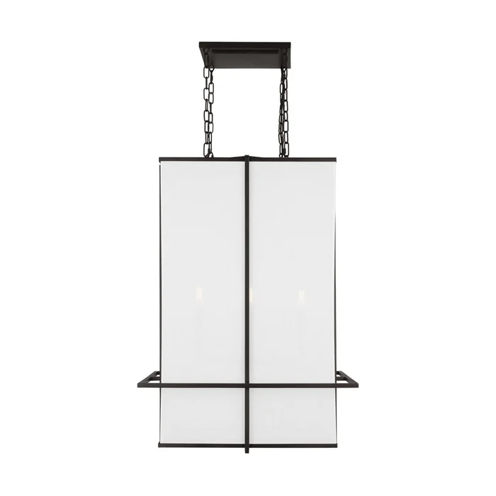 Visual Comfort Studio TFC1004AI Dresden Four Light Chandelier, Aged Iron