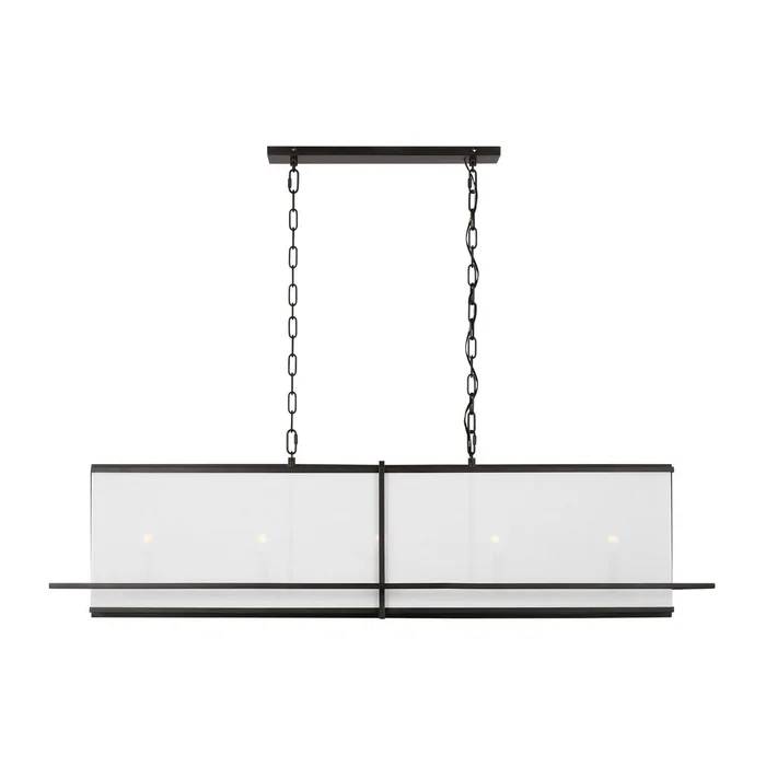 Visual Comfort Studio TFC1025AI Dresden Five Light Chandelier, Aged Iron