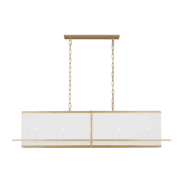 Visual Comfort Studio TFC1025CGD Dresden Five Light Chandelier, Coastal Gild