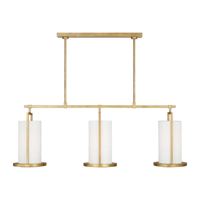 Visual Comfort Studio TFC1053CGD Sherwood Three Light Chandelier, Coastal Gild