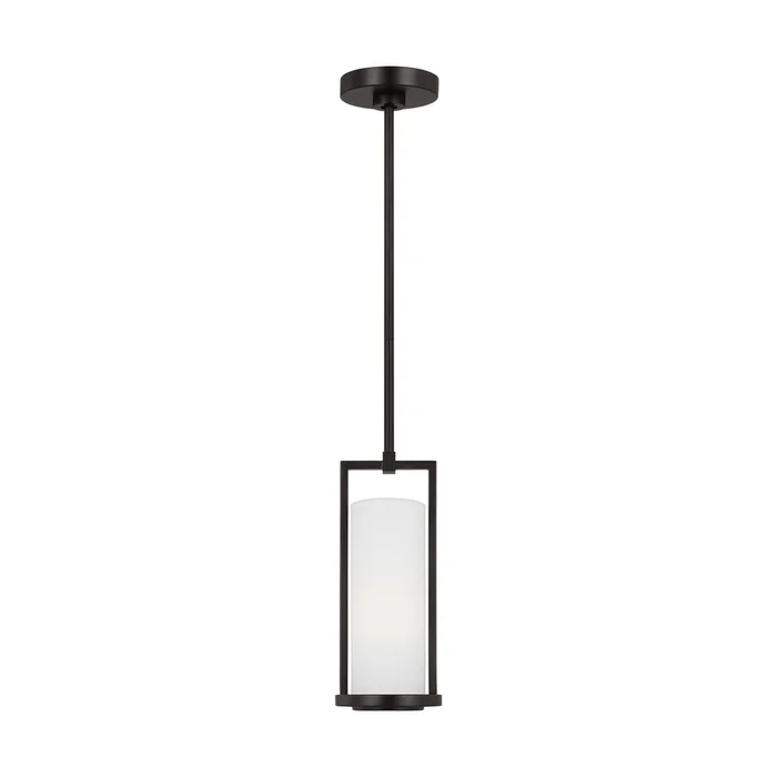 Visual Comfort Studio TFP1011AI Sherwood One Light Pendant, Aged Iron