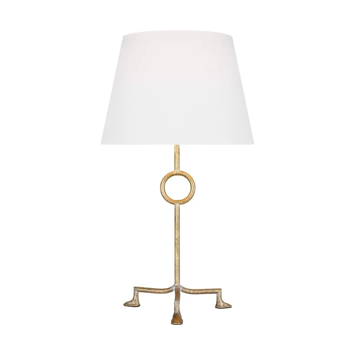 Visual Comfort Studio TFT1021CGD1 Montour One Light Table Lamp, Coastal Gild