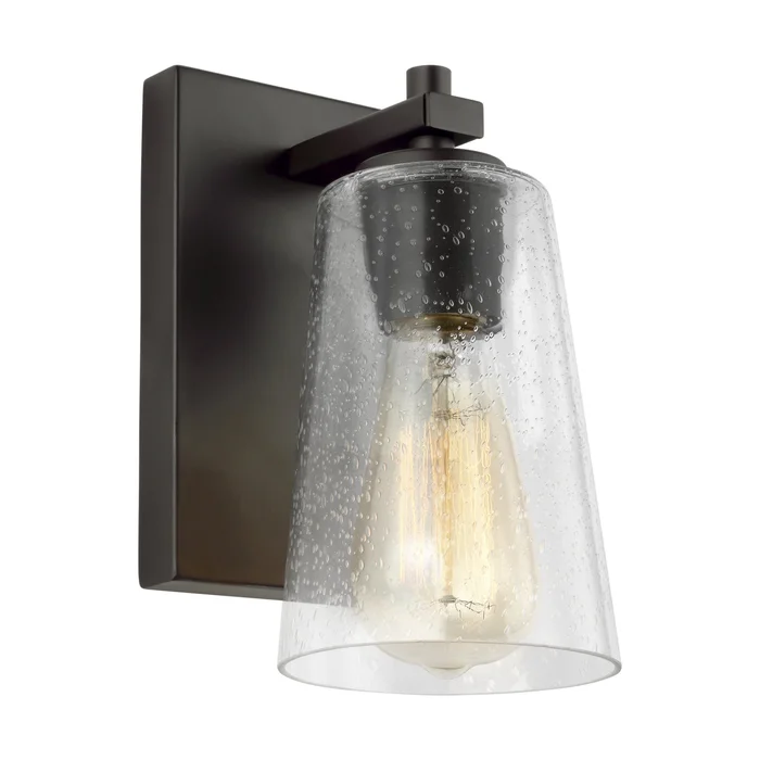 Visual Comfort Studio VS24301ORB Mercer One Light Wall Sconce, Oil Rubbed Bronze