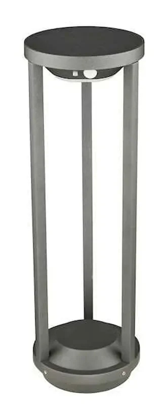 Vox Post Anthracite Solar Powered PIR Sensor IP65 LED Bollard