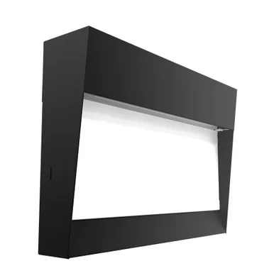 W17-90L W17 Wallpack 86W 9000LM LED 120-277V 80CRI 5000K Cool Bronze