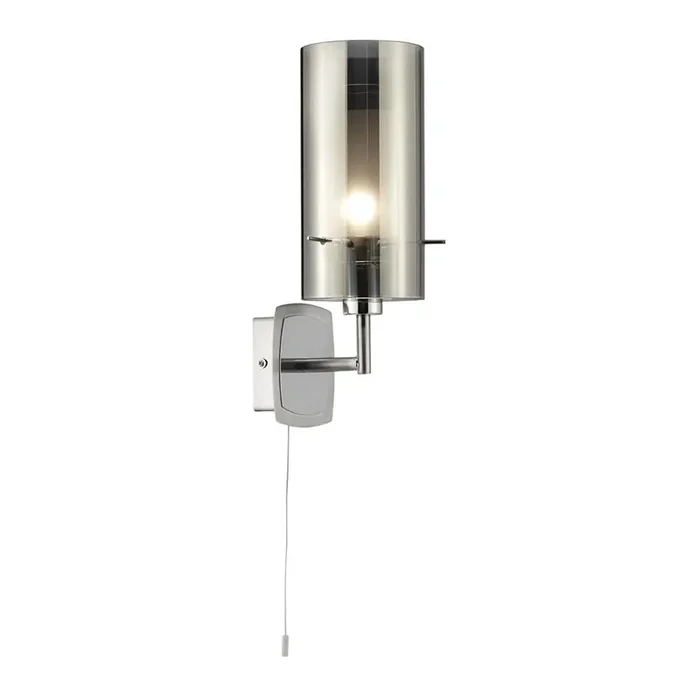 Wall Light – Chrome & Double Glass (0483DUO23001)