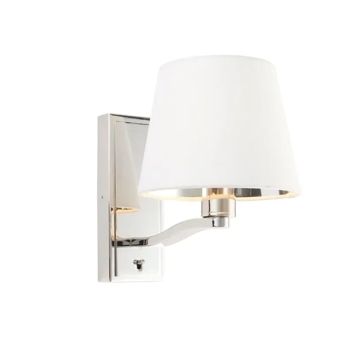 Wall light and Spotlight finished in bright nickel plate (0711HAR73026)